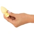 **Dilyana- Small Silicone Anal Dilator Cuties Yellow [6]
