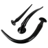 Nina - Set of 3 long flexible anal toys Super Long Butt Plug Set [2]