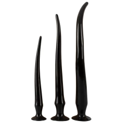 Nina - Set of 3 long flexible anal toys Super Long Butt Plug Set
