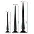 Nina - Set of 3 long flexible anal toys Super Long Butt Plug Set [6]