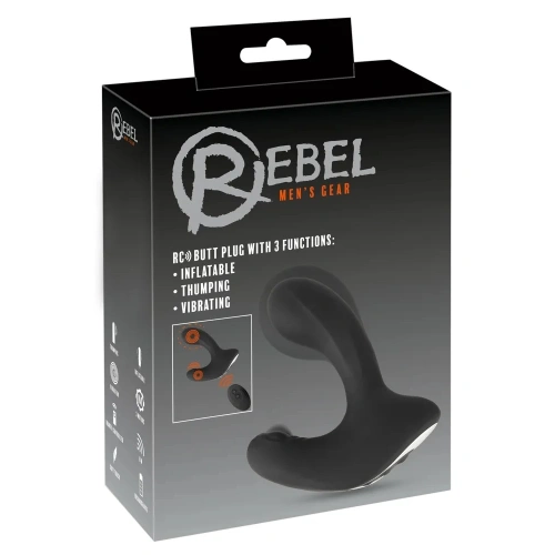 Dilyana- Rebel Mens Gear Silicone Prostate Stimulator Rechargeable [9]