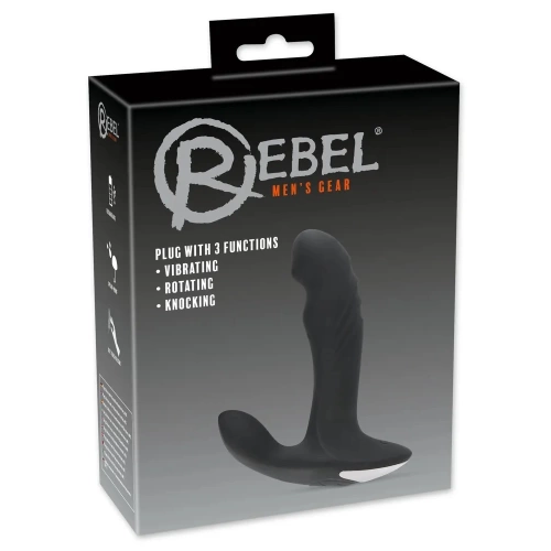 Dilyana- Rebel Mens Gear Silicone Anal Stimulator Refillable [5]