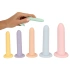 Set of 6 silicone dildos - dilators Six In A Row [1]
