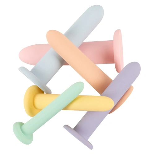 Set of 6 silicone dildos - dilators Six In A Row [3]