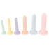 Set of 6 silicone dildos - dilators Six In A Row [4]