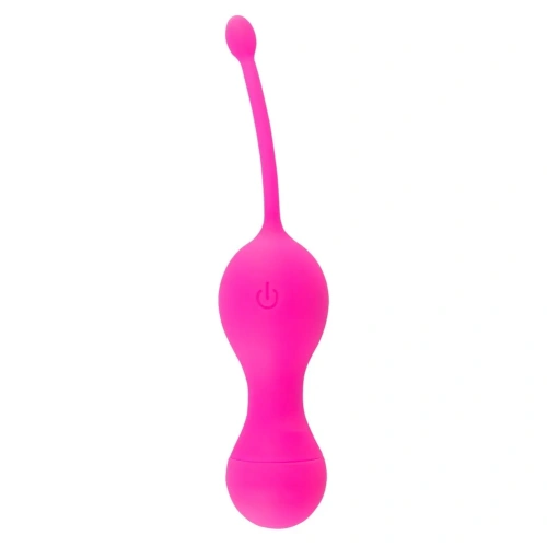 Sweet Smile Rechargeable Silicone Vibrating Balls with Remote [1]