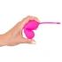 Sweet Smile Rechargeable Silicone Vibrating Balls with Remote [3]