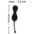 Sweet Smile Rechargeable Silicone Vibrating Balls with Remote [5]