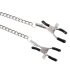 Metal clitoris and nipples clamps with chain BDSM [4]