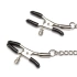 Metal clitoris and nipples clamps with chain BDSM [5]