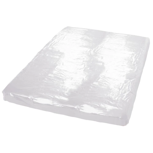 **Zhu*Lack vinyl sex bed linen white