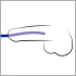 Dilyana Set of 3 pcs. urethral dilators from silicone Blue Silicone Dilator Set [1]