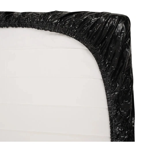 **Dilyana- Sex bed linen with vinyl elastic Lack 160 x 200 black [3]