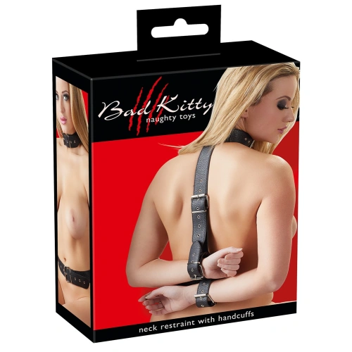 Bad Kitty Adjustable Collar with Wrist Restraints [6]