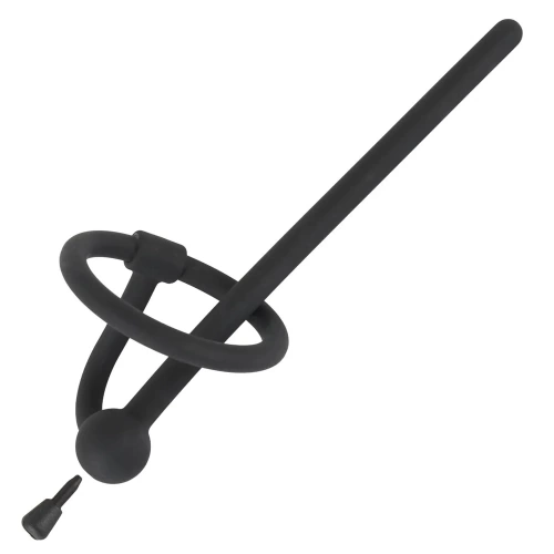 Nina - Silicone urethral dilator with stopper and penis ring Penis Plug [2]