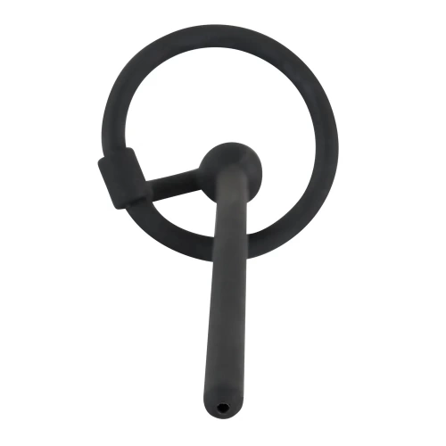 Nina - Silicone urethral dilator with stopper and penis ring Penis Plug [3]
