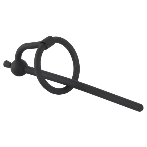 Nina - Silicone urethral dilator with stopper and penis ring Penis Plug