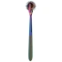 Metal BDSM toy with sharp spikes and three wheels Rainbow Triple Pinwheel hologram colour [4]