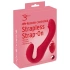 **Nina - Triple Teaser Rechargeable Strapless Vibrator with Remote Control Red [12]