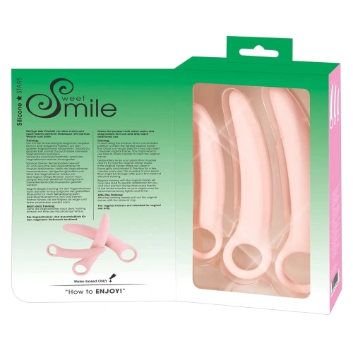 Three Sweet Smile vaginal dilators [6]
