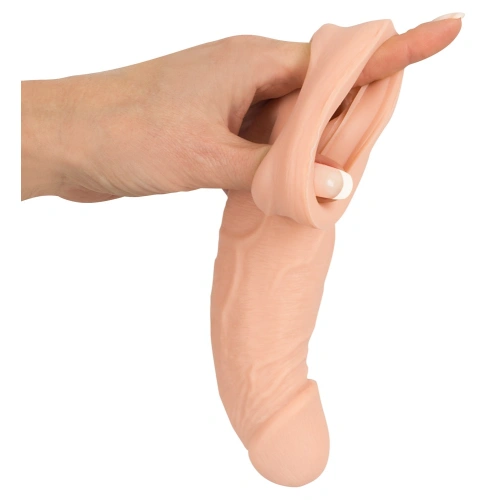 Cyberskin penis extender and thickener with Nature Skin clasp [2]