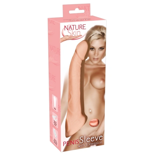 Cyberskin penis extender and thickener with Nature Skin clasp [6]