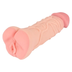 Realistic penis extender and masturbator Nature Skin