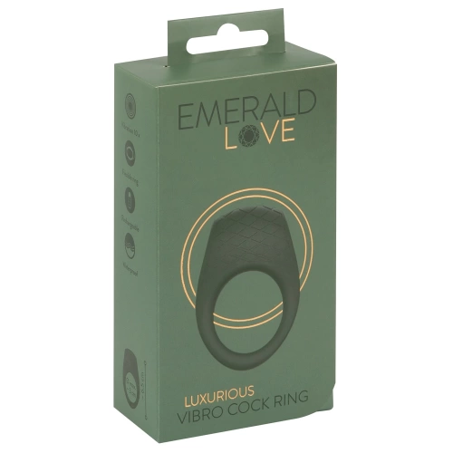 Emerald Love Luxury Rechargeable Vibrating Penis Ring