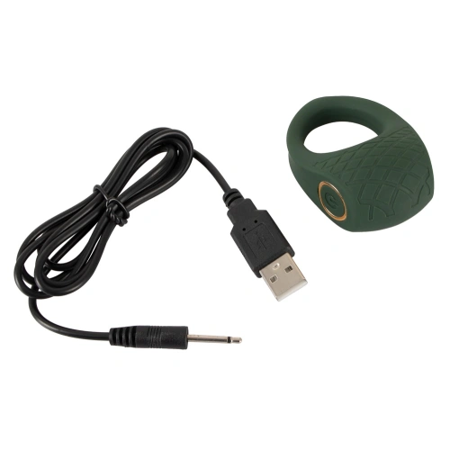 Emerald Love Luxury Rechargeable Vibrating Penis Ring [6]