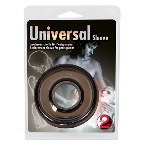 Universal Sleeve penis pump tip black [2]