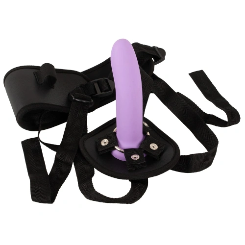 Nina - Adjustable Penis Belt with 3 Silicone Dildes Your Strap -on Set [3]