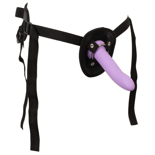 Nina - Adjustable Penis Belt with 3 Silicone Dildes Your Strap -on Set [4]