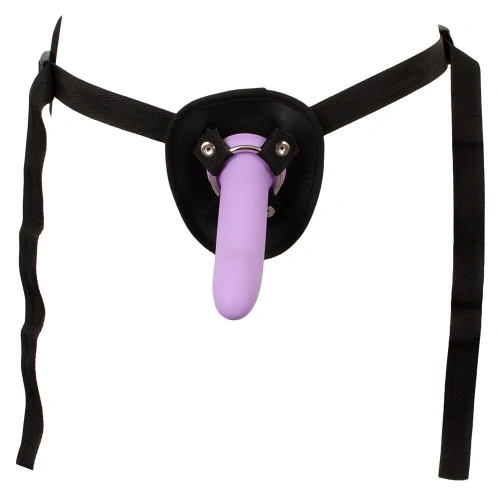 Nina - Adjustable Penis Belt with 3 Silicone Dildes Your Strap -on Set [6]