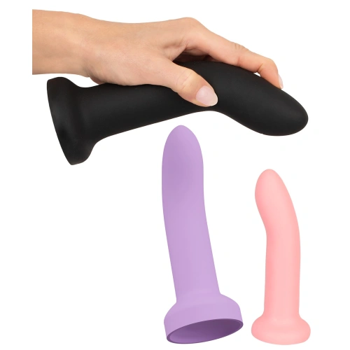 Nina - Adjustable Penis Belt with 3 Silicone Dildes Your Strap -on Set [9]
