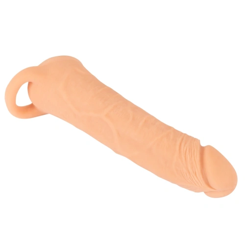 Irina size Realistic penis extender and vagina masturbator 2 in 1 Nature Skin size L+6.3 cm. [1]