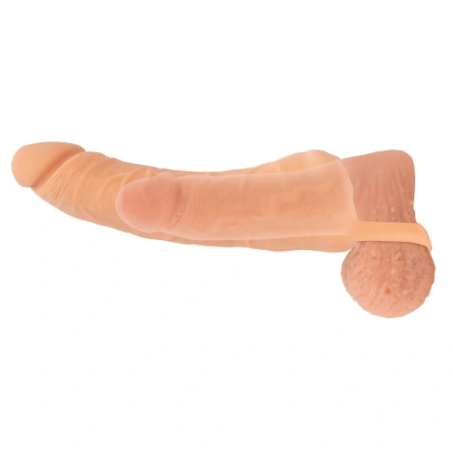 Irina size Realistic penis extender and vagina masturbator 2 in 1 Nature Skin size L+6.3 cm. [11]