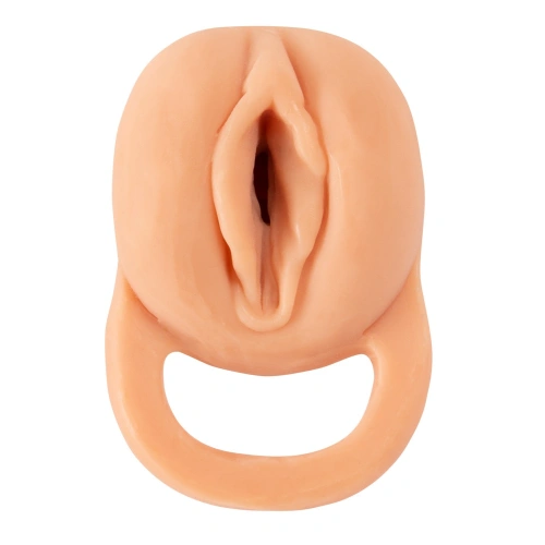 Irina size Realistic penis extender and vagina masturbator 2 in 1 Nature Skin size L+6.3 cm. [5]