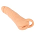 Irina size Realistic penis extender and vagina masturbator 2 in 1 Nature Skin size L+6.3 cm.
