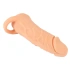 2 in 1 realistic penis extender and vagina masturbator Nature Skin size M +3 cm. [1]