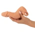 2 in 1 realistic penis extender and vagina masturbator Nature Skin size M +3 cm. [11]