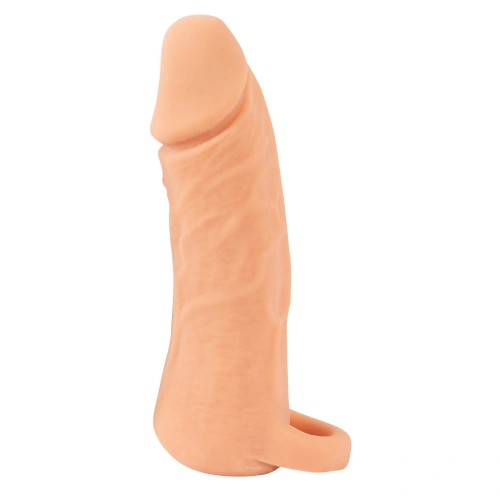 2 in 1 realistic penis extender and vagina masturbator Nature Skin size M +3 cm. [4]