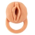 2 in 1 realistic penis extender and vagina masturbator Nature Skin size M +3 cm. [5]