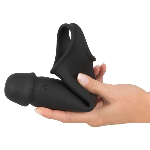 Nina - Rebel Remote Control Rechargeable Vibrating Silicone Penis Extender [8]