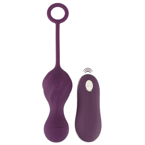 Dilyana- Rechargeable vaginal silicone balls with remote control Sweet Smile Love Balls [1]