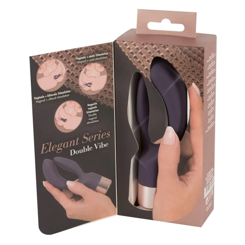 Elegant Double Vibe rechargeable double anal-vaginal vibrator [8]