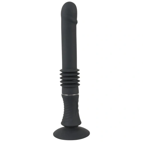 Fucking Machine rechargeable vibrating dildo with back and forth motion [1]
