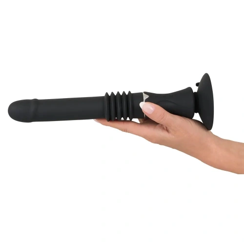 Fucking Machine rechargeable vibrating dildo with back and forth motion [4]