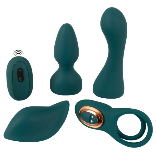 Luxury Sex Toy Set with Rechargeable Mini Vibrator and Remote Control Couples Choice