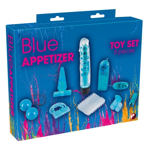 Set of sex toys Blue Appetizer 8 pieces [13]