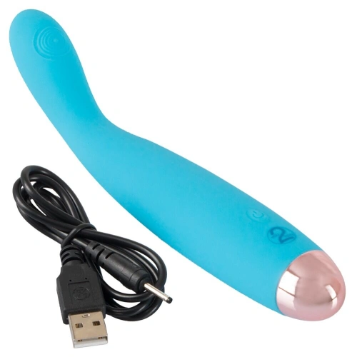 Cuties Silicone Rechargeable G-Spot Vibrator [5]